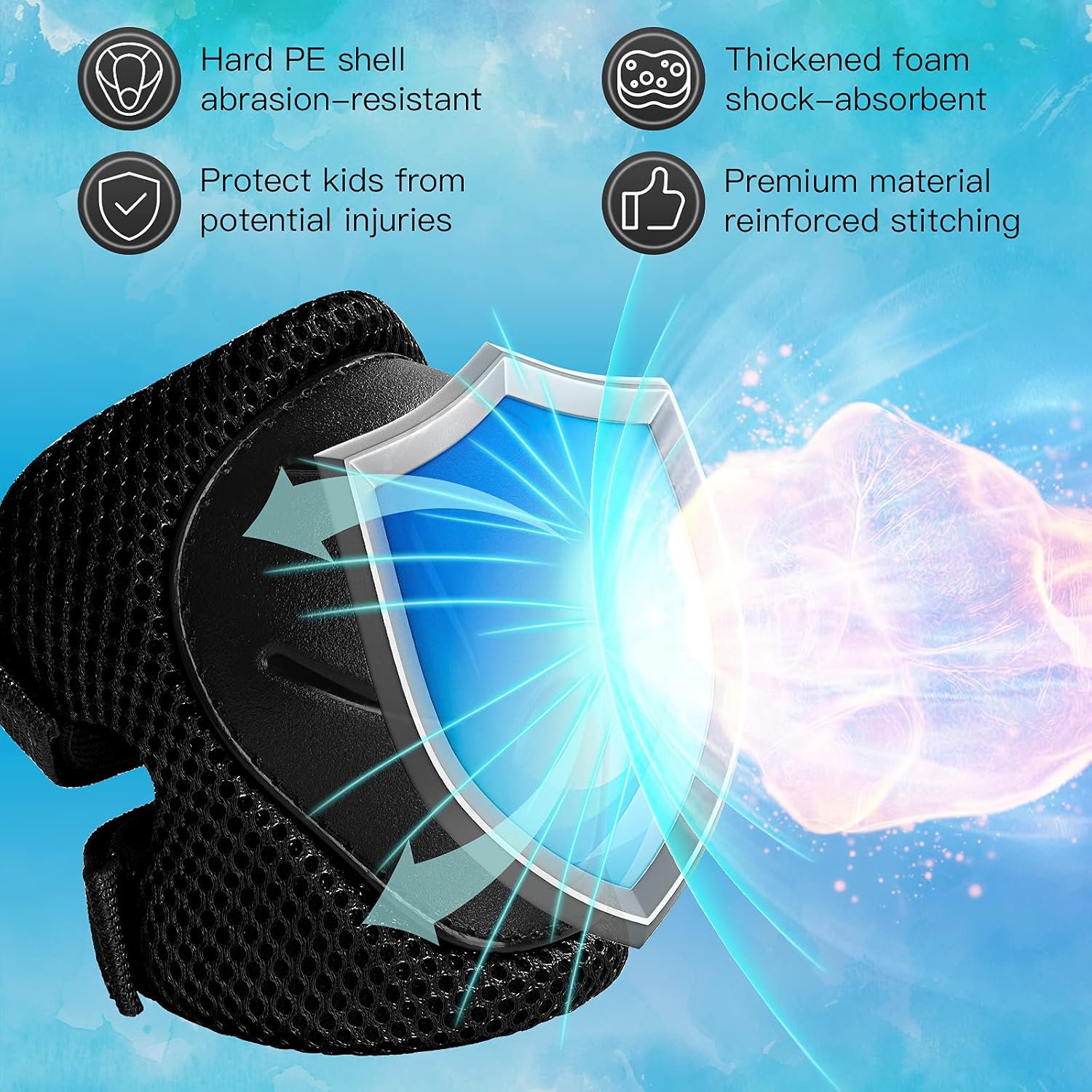 6PCS Kids Protective Gear Set  – Cycling Protective Gear Kids recenzja i cena