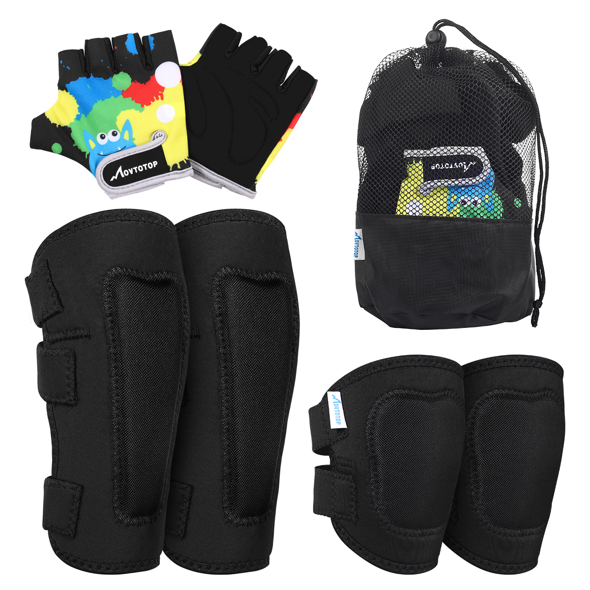 MOVTOTOP Protective Gear Set K – Cycling Protective Gear Kids recenzja i cena