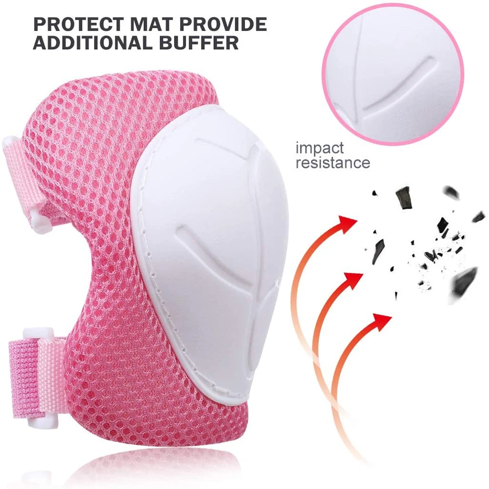 GOMOREON 6Pcs/Set Kids Knee Pa – Cycling Protective Gear Kids recenzja i cena