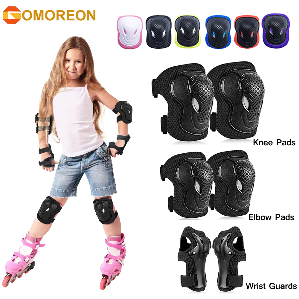 GOMOREON 6Pcs/Set Kids Safety  – Cycling Protective Gear Kids recenzja i cena