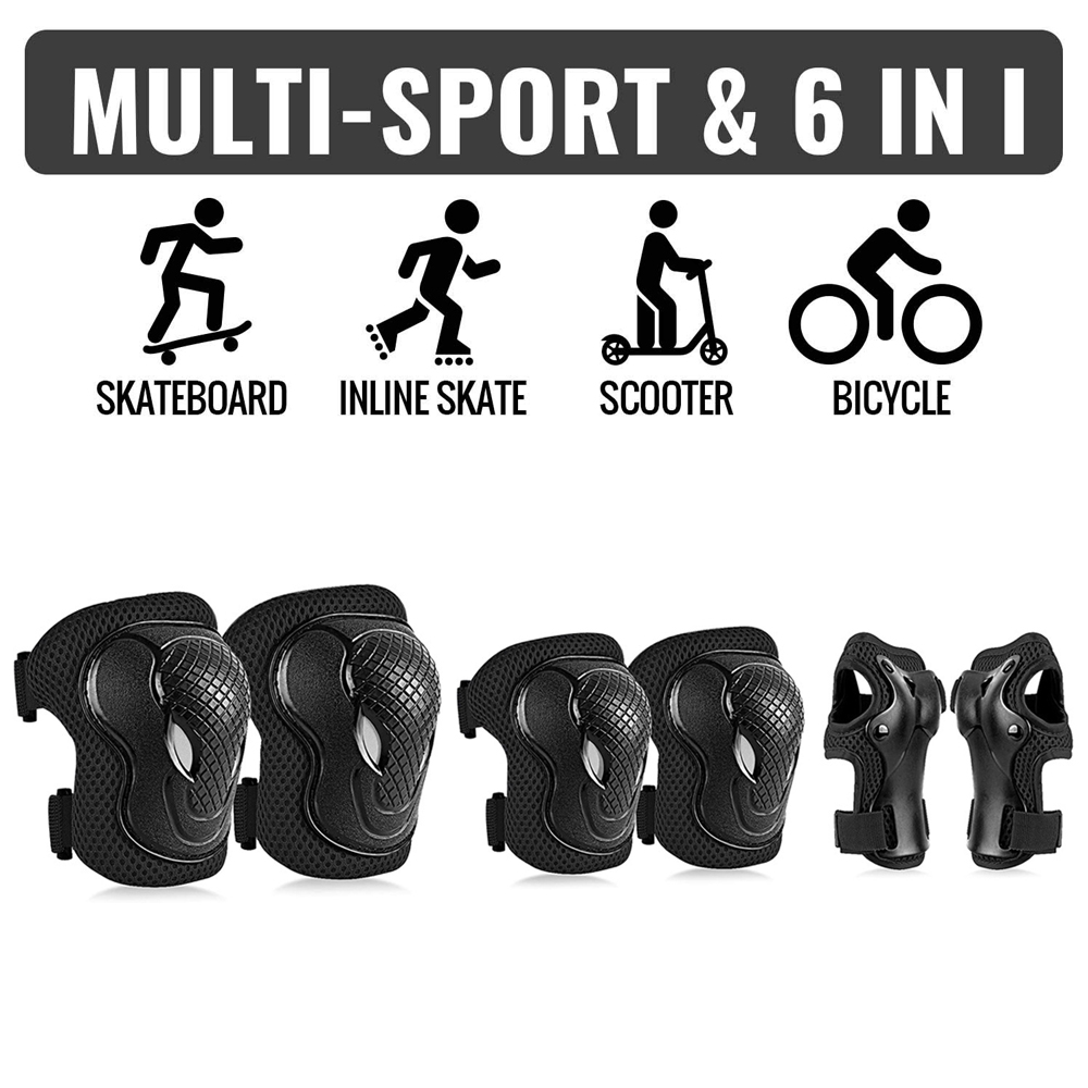 GOMOREON 6Pcs/Set Kids Safety  – Cycling Protective Gear Kids recenzja i cena