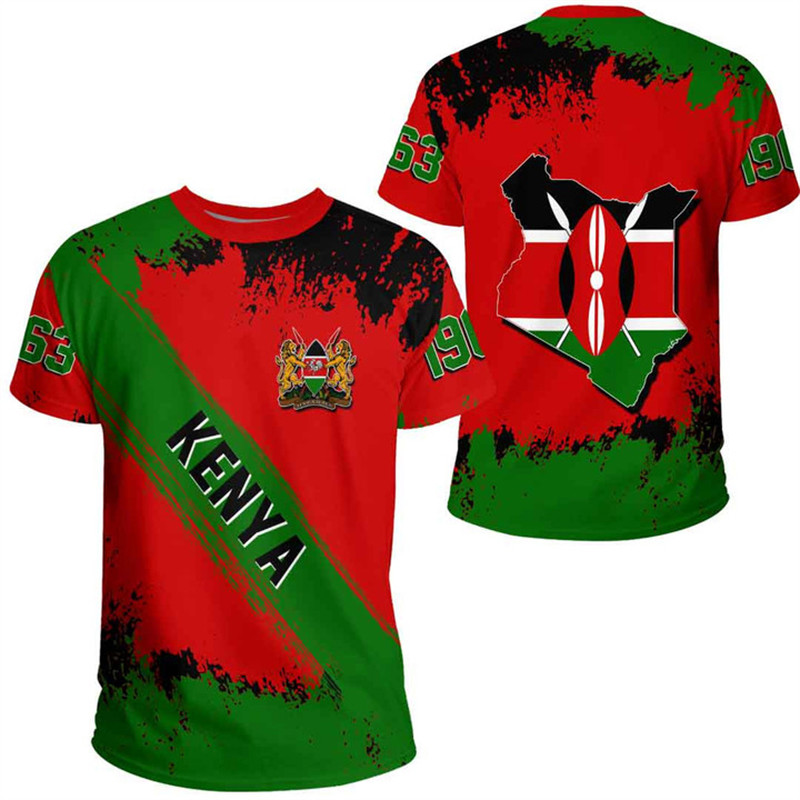 2024 Summer Cheap Kenya Flag T – Cycling Gear Kenya recenzja i cena