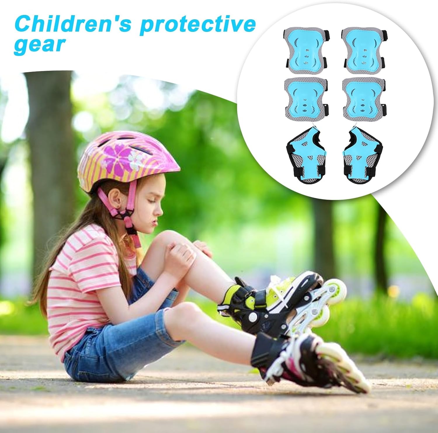 Kids Knee Pads Elbow Pads Age  – Cycling Protective Gear Kids recenzja i cena