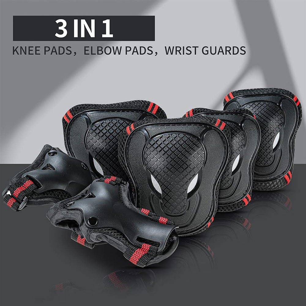6Pcs/Set Sports Protective Gea – Cycling Protective Gear Kids recenzja i cena
