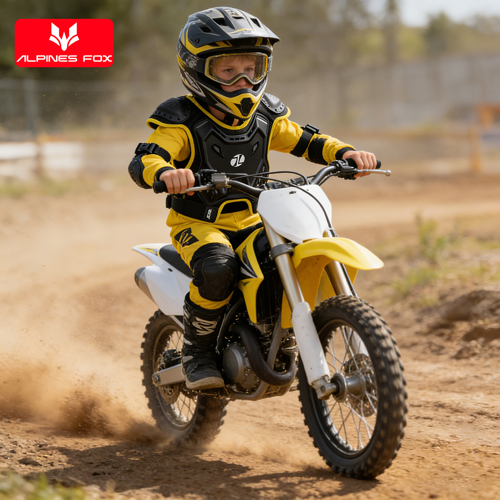 Children Motocross Body Armor  – Cycling Protective Gear Kids recenzja i cena