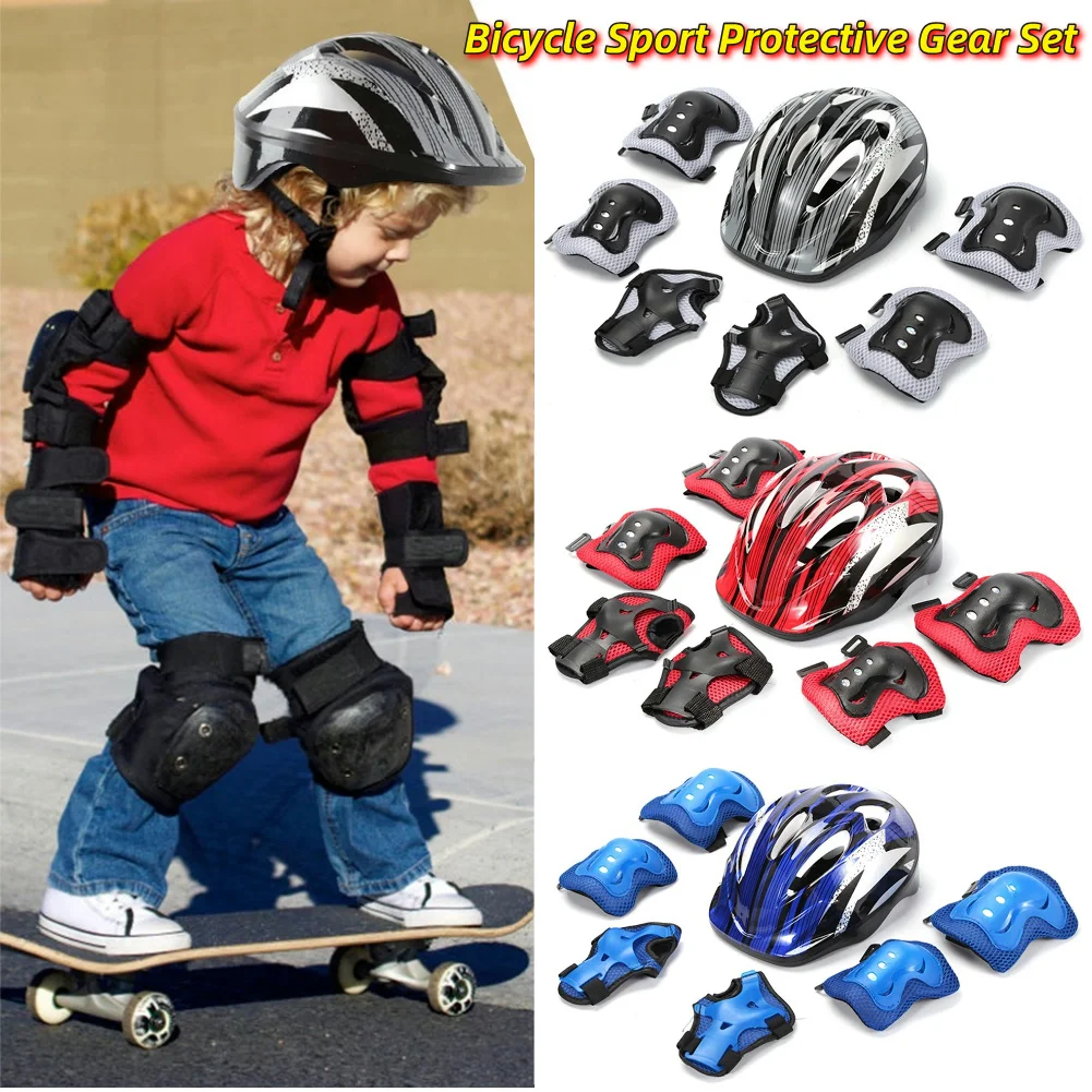 7Pcs Bicycle Sport Protective  – Cycling Protective Gear Kids recenzja i cena